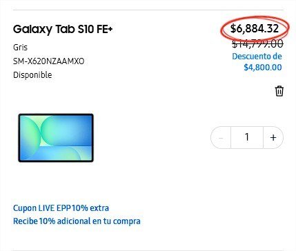 Galaxy Tab S10 FE+