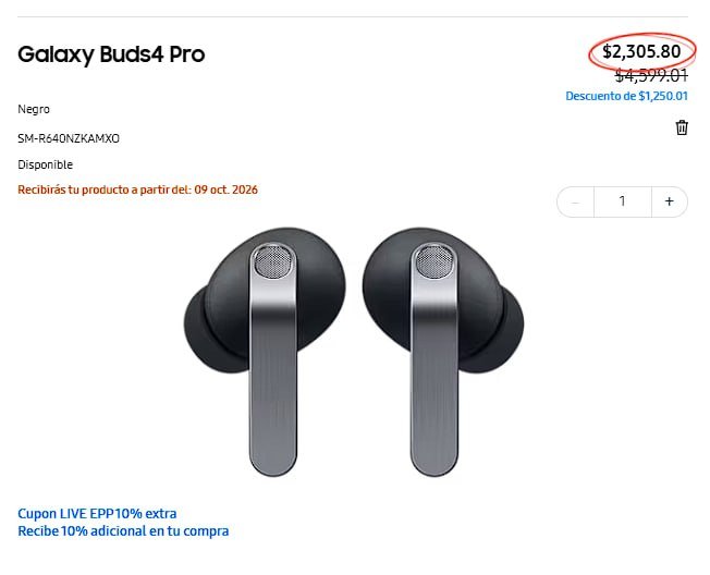 Galaxy Buds4 Pro