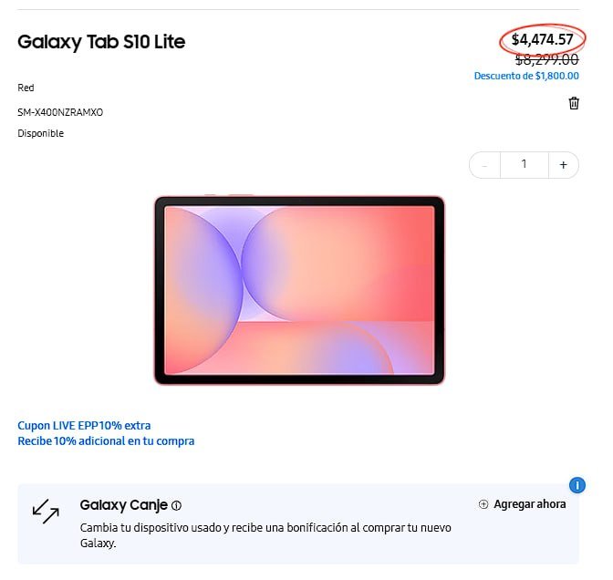 Galaxy Tab S10 Lite
