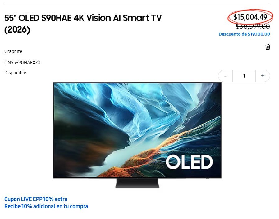 OLED S90HAE 4K Vision AI Smart TV (2026)