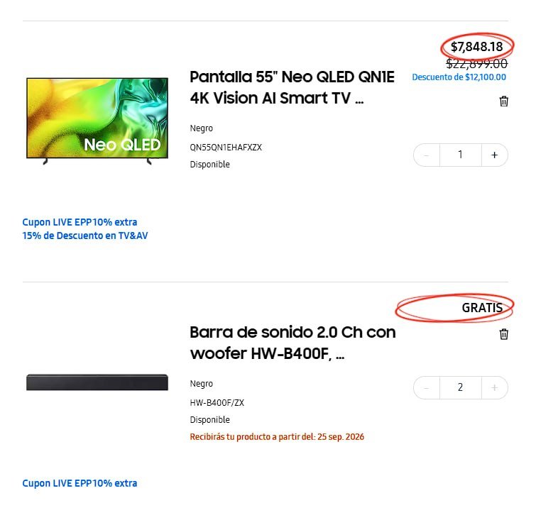 Pantalla Neo QLED QN1E 4K Vision AI Smart TV (2026)