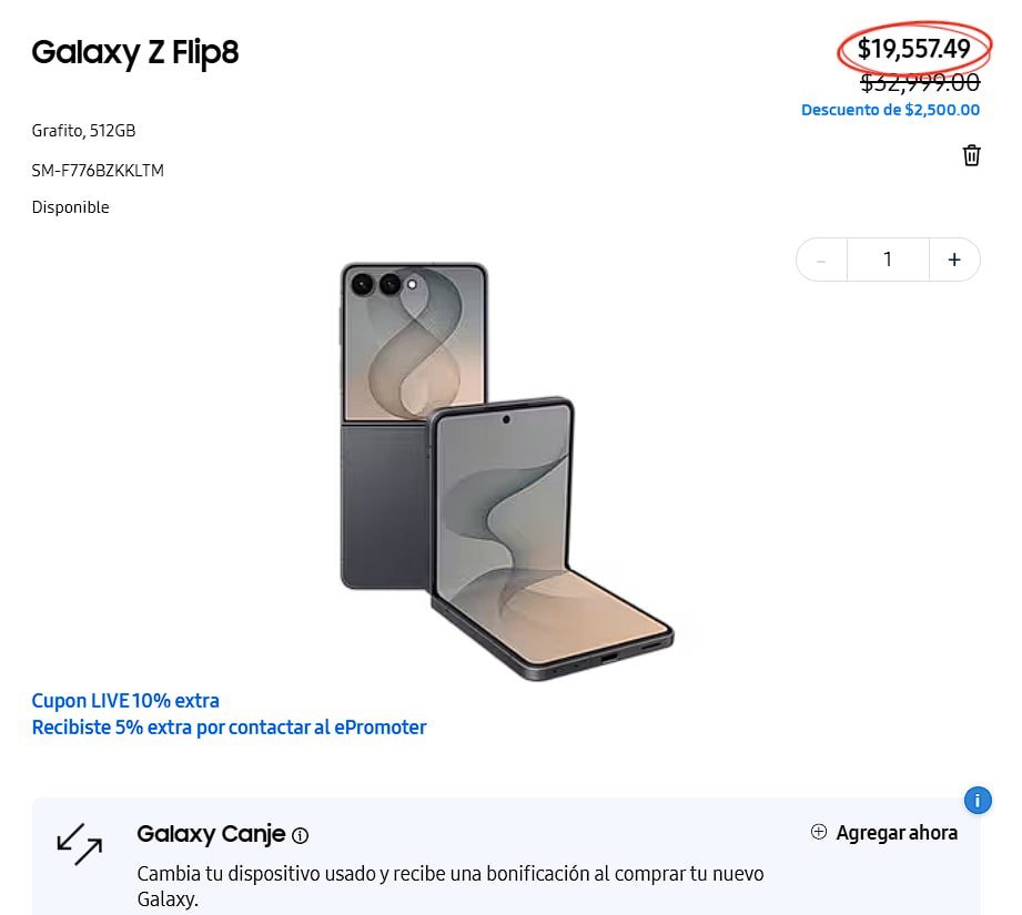 Galaxy Z Flip8 512GB