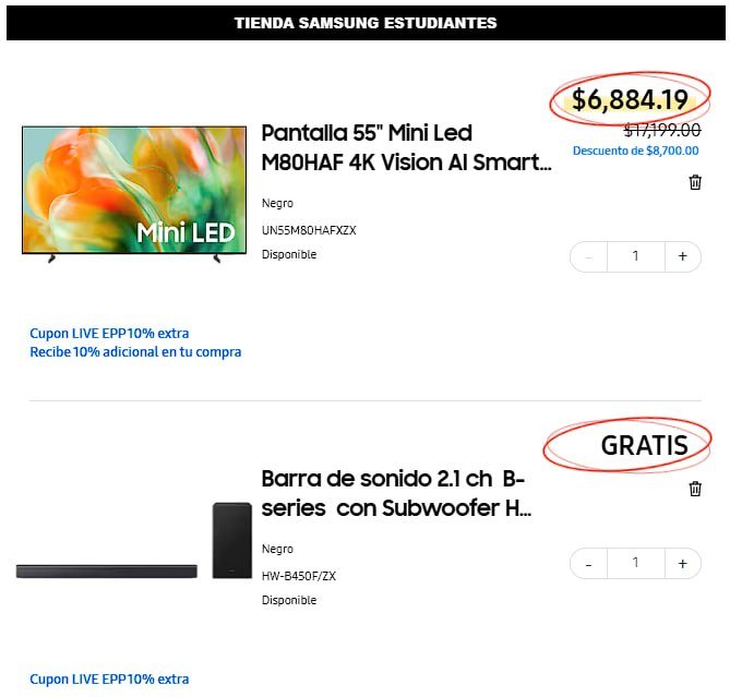 Pantalla Mini Led M80HAF 4K Vision AI Smart TV (2026)