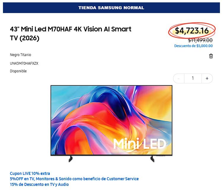 Mini Led M70HAF 4K Vision AI Smart TV (2026)
