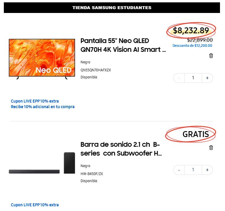 Pantalla Neo QLED QN70H 4K Vision AI Smart TV (2026)
