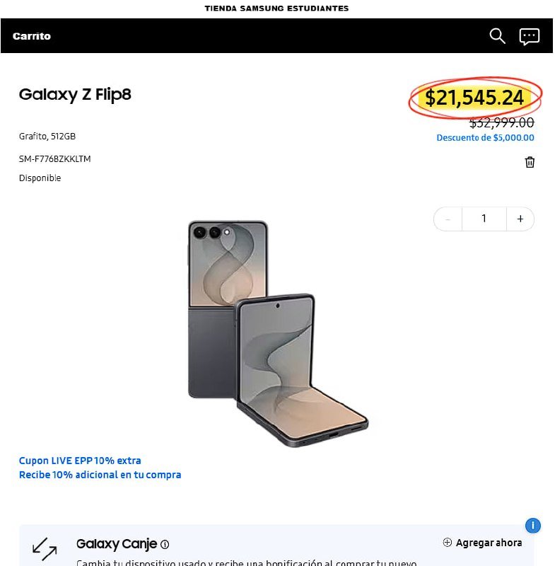 Galaxy Z Flip8 512GB