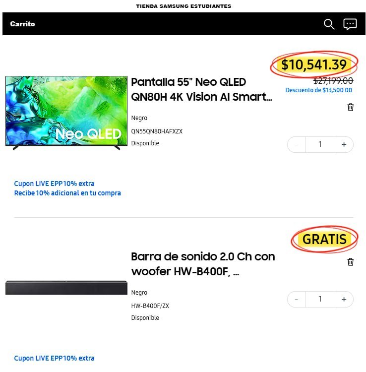 Pantalla Neo QLED QN80H 4K Vision AI Smart TV (2026)