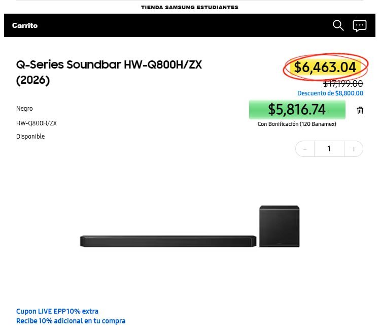 Q-Series Soundbar HW-Q800H/ZX (2026)